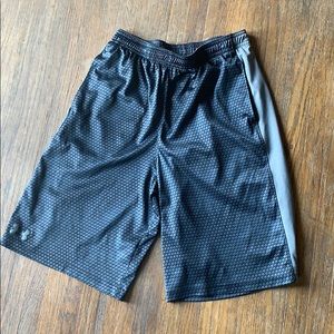 🍀 5/$20 Under armor grey black basketball shorts